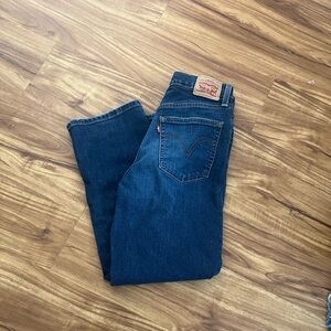 Ribcage Straight Ankle Jeans
